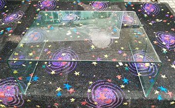 直角彎玻璃